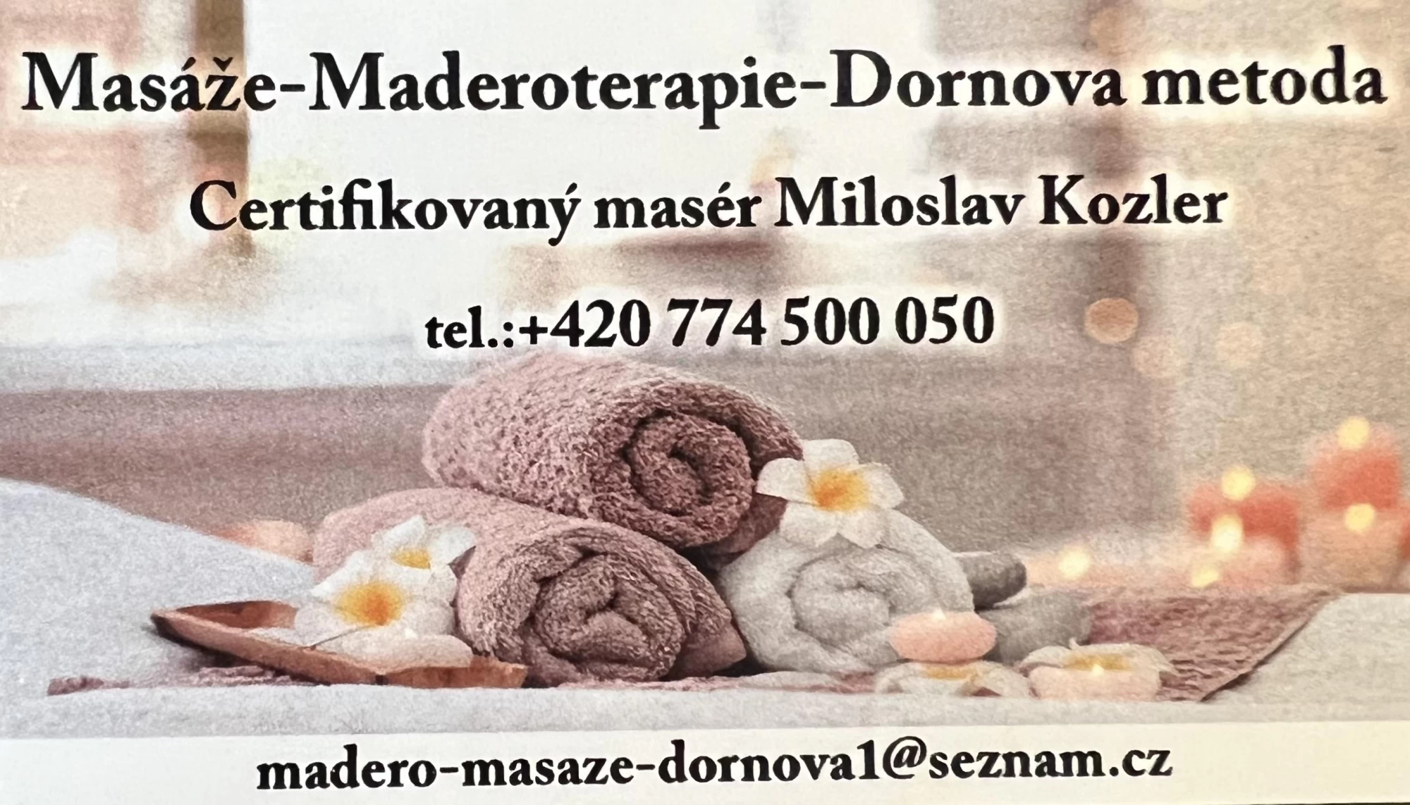 Masáže a Maderoterapie Kozler - obrázek 3