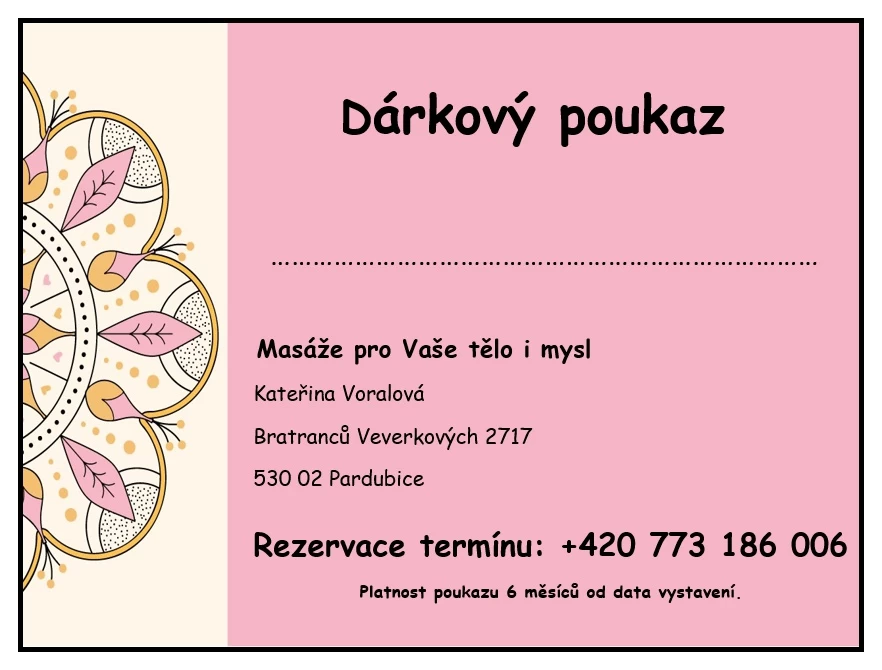 Masáže Kateřina Voralová - obrázek 3